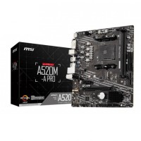 

                                    MSI A520M-A Pro AM4 AMD Micro-ATX Motherboard